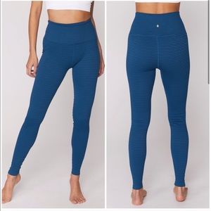 Spiritual Gangster Blue Leggings
